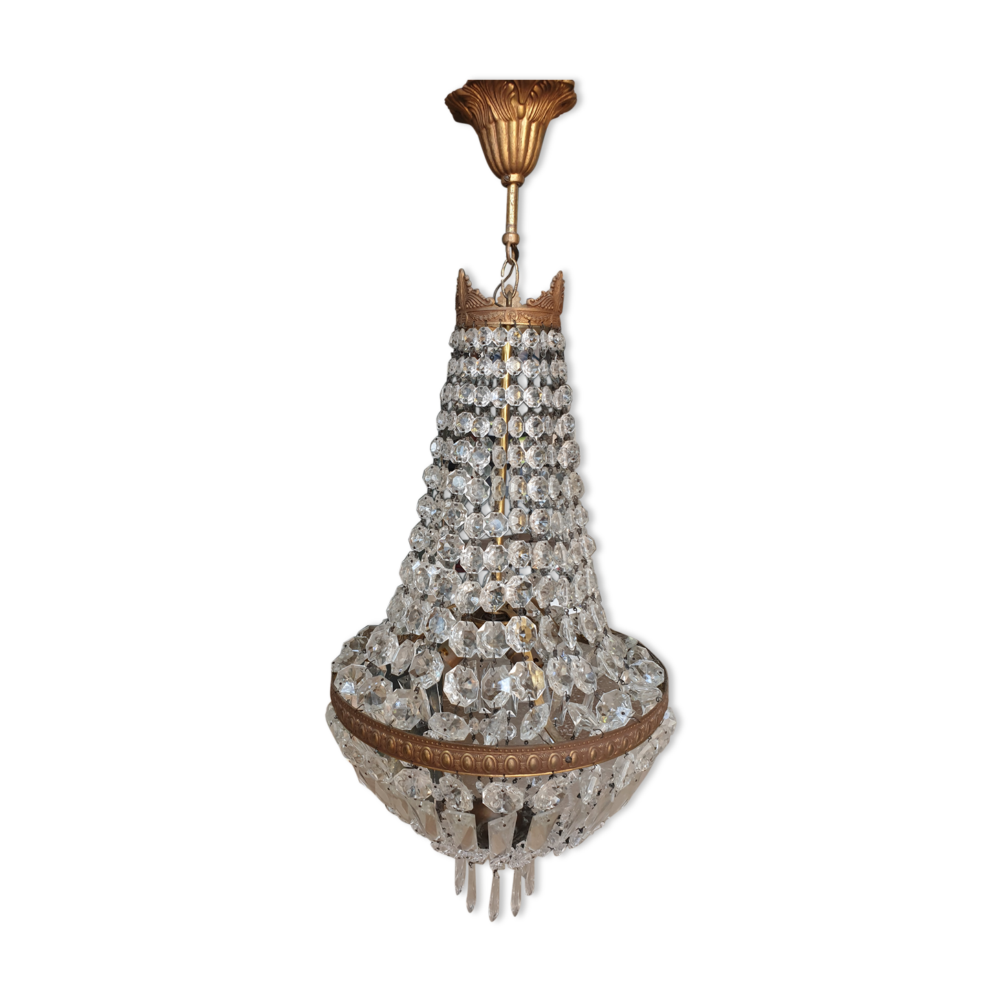 Hot air balloon chandelier