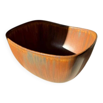 Stoneware bowl by Carl-Harry Stålhane for Rörstrand, Sweden, 1960s