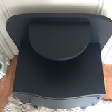 Table de chevet bleu nuit