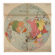 Political map — Northern Hemisphere | Polar projection