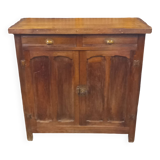 Vintage old Parisian low sideboard