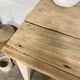 Petite table de ferme rénovée ou bureau