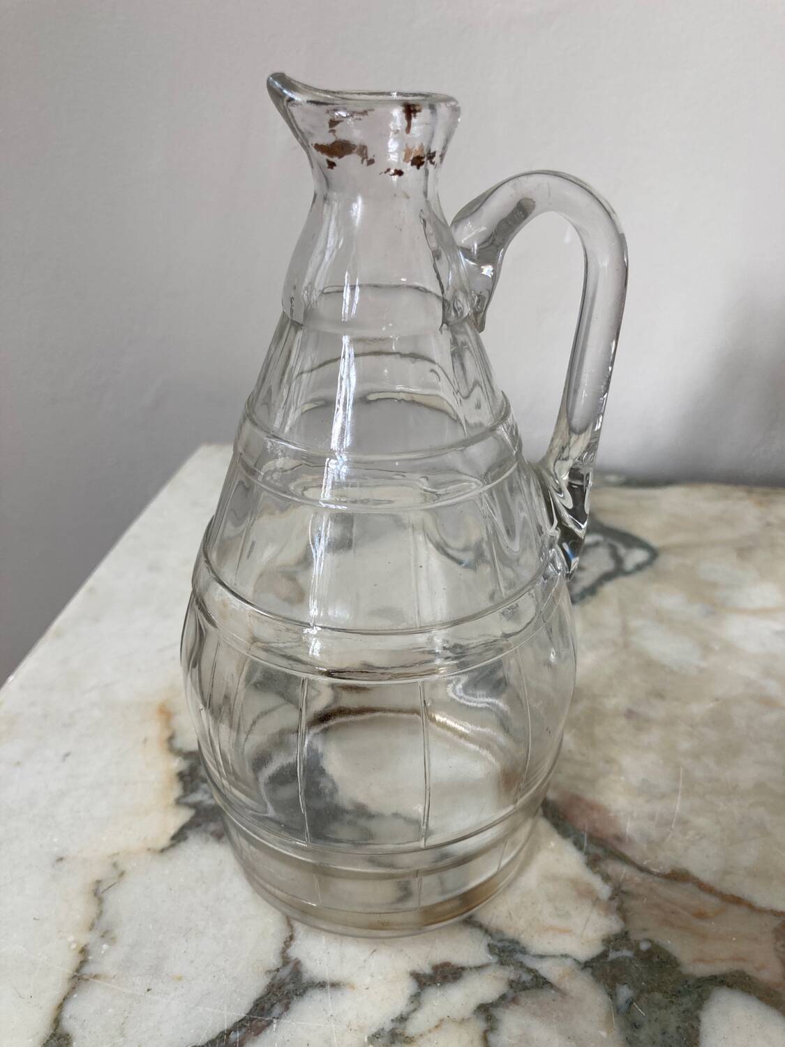 Petit pichet en verre