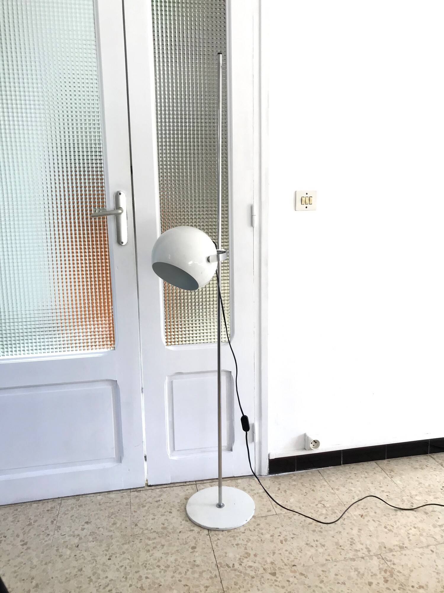 Vintage 70s eyeball floor lamp