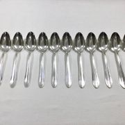 24 cutlery in silver metal