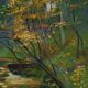 Oil on Canvas "Stream in the Forest", signed A. Markowicz – Early 20th century