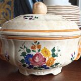 Longchamp vegetable, Mistral model in earthenware from the 40s
