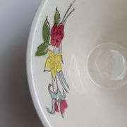 Saucière ancienne Ceranord Saint Amand à fleurs