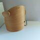 Vintage 80's wooden dog lamp, raison, france