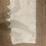 Antique crochet bedspread