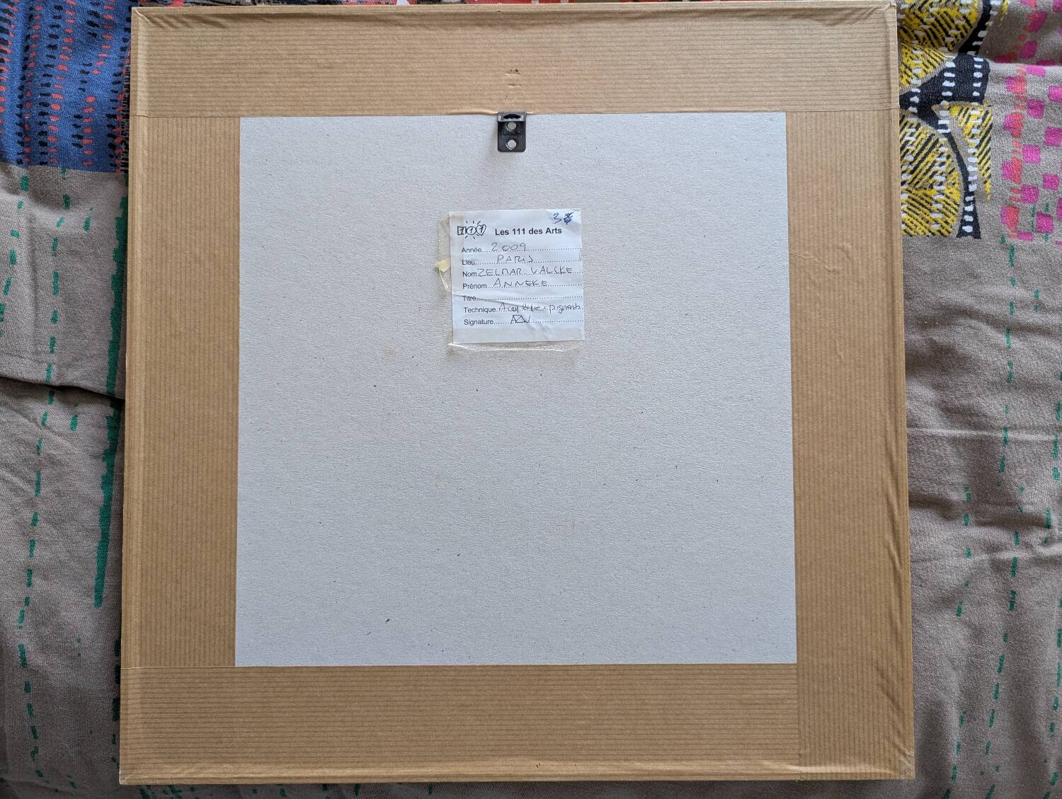 Abstract landscape painting by Anneke Zelmar Valcke