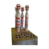 Jouet de quilles en bois