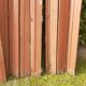 Volets anciens persiennes en parties hautes panneaux pliants bois massif
