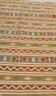Traditional handmade multicolored Berber rug  140x104cm