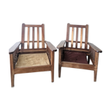 Two Morris chairs