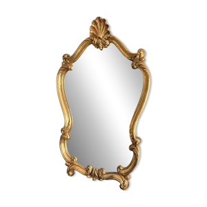 Ancien Miroir Murale - coquille