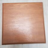 small wooden rotating bookcase
