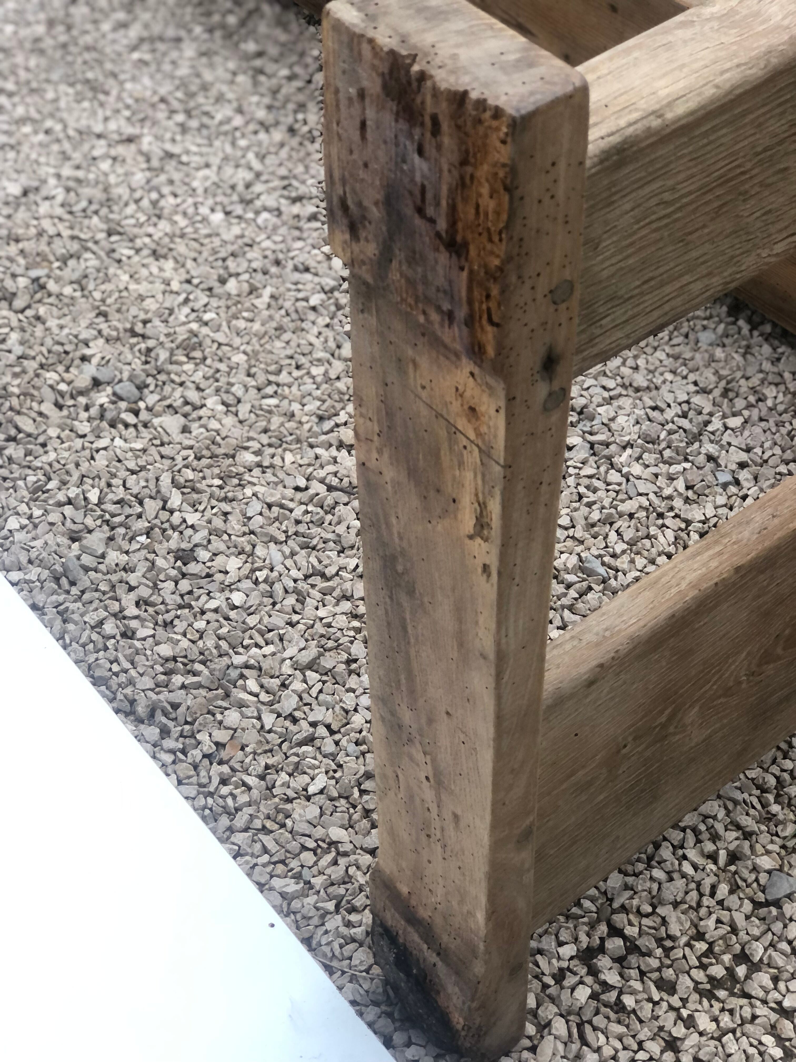 School desk and bench 3 places child wood