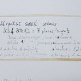 DELAROZIERE François (1963) Boeuf de manège, 2008. Original lithograph signed