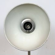 Beige industrial gooseneck table lamp, 1960s