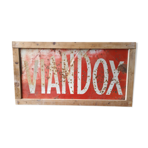Plaque publicitaire Viandox ancienne