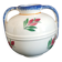 Vase boule 2 anses Henriot Quimper - Décor couple breton