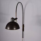 Applique murale en laiton vintage. Entièrement réglable