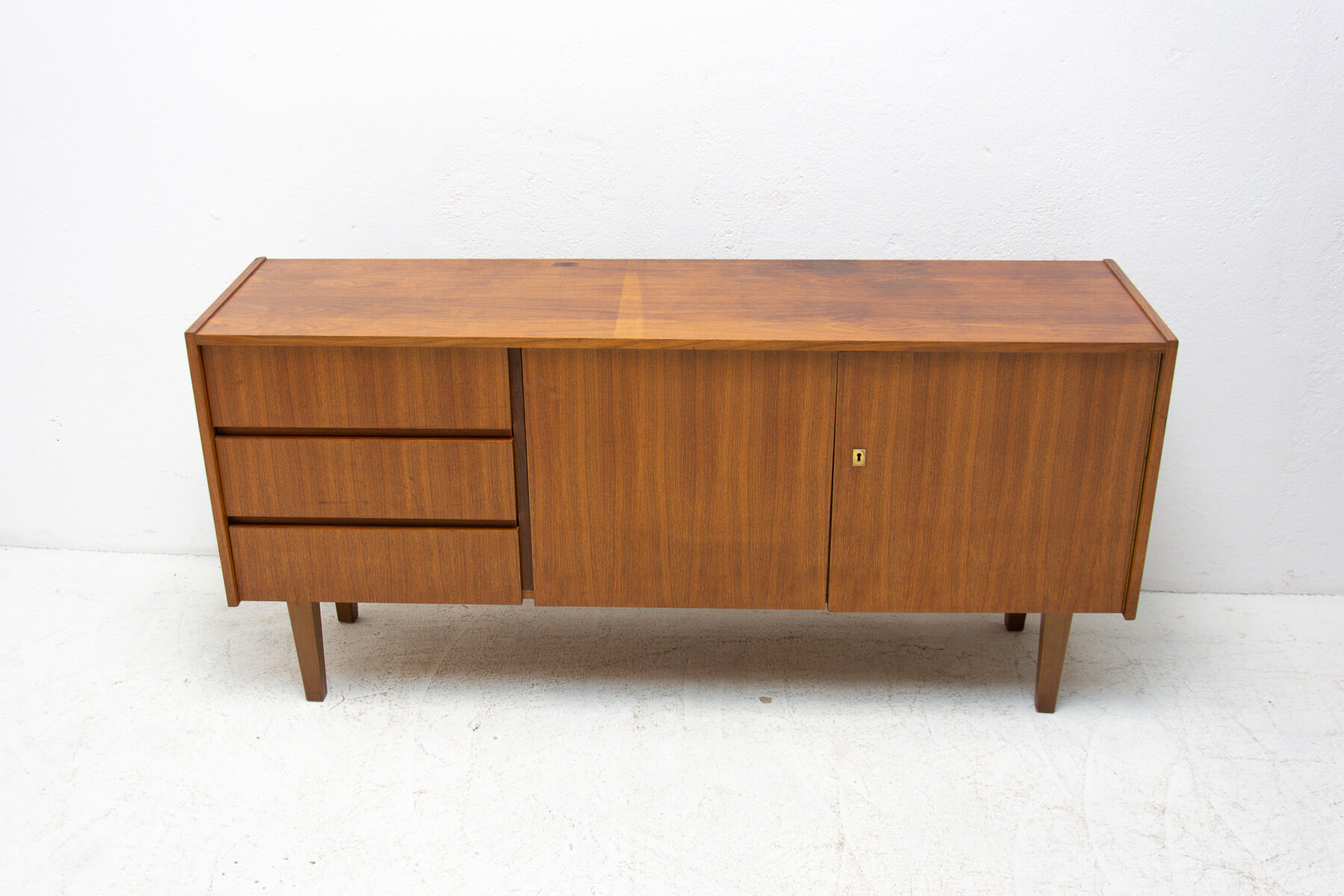 Enfilade en acajou vintage, Allemagne, années 1960