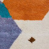 Tapis beni ouarine tissé à la main traditionnel 350cm x 250cm