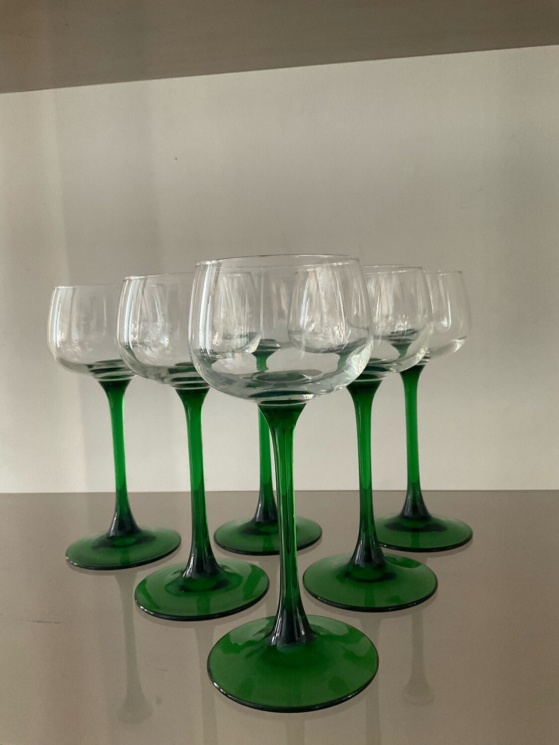 Série de 6 verres à vin vintage Luminarc