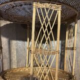 rattan coffee table