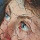 Oil painting Portrait of a woman 19th century