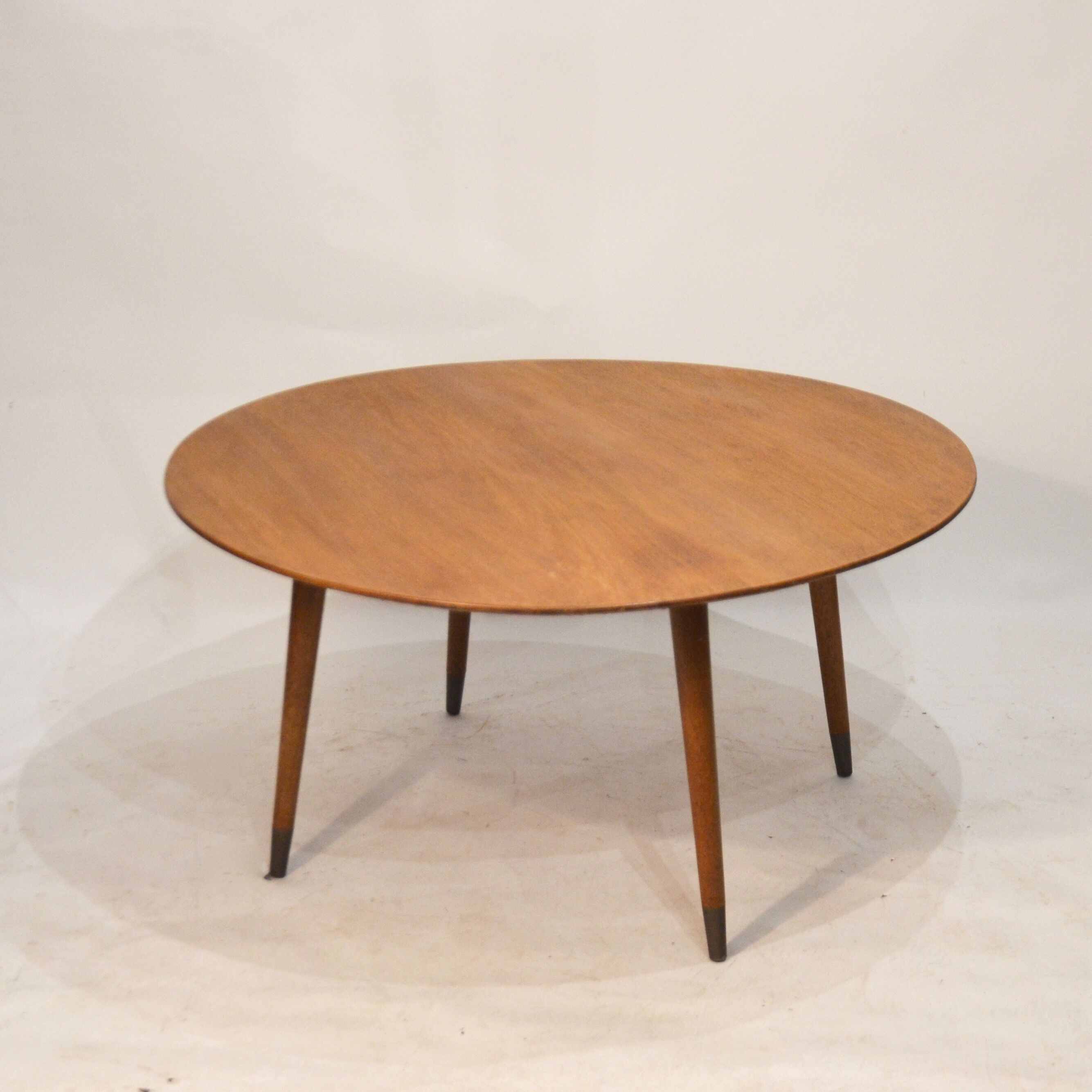 1960s round coffee table