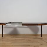 Mid-Century Round Rosewood Dining Table Model 71 by Severin Hansen for Hasl