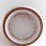 Midcentury Ceramic and Brass Table Lamp by Carstens Tönnieshof, 1960s