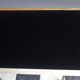Writing desk table with Black Opaxit glass top 1960s