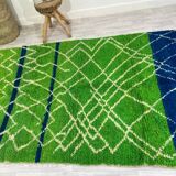 Handmade Moroccan Berber carpet 250 x 156 CM