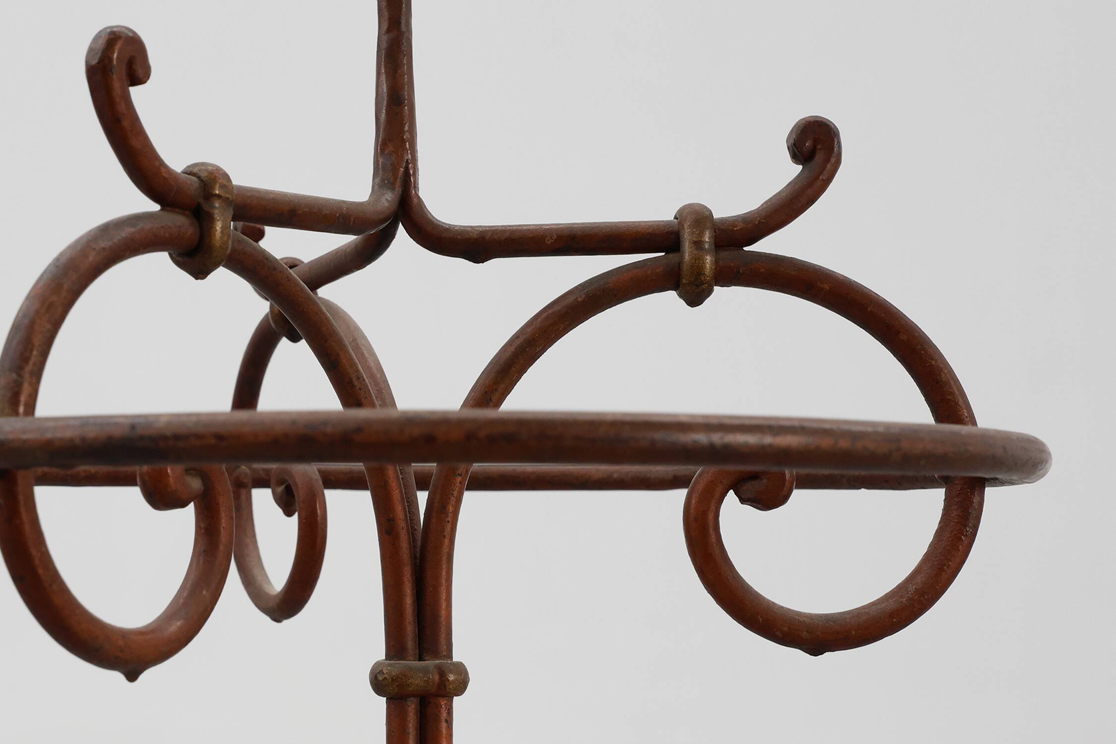 Antique cast iron umbrella stand, France ca. 1900