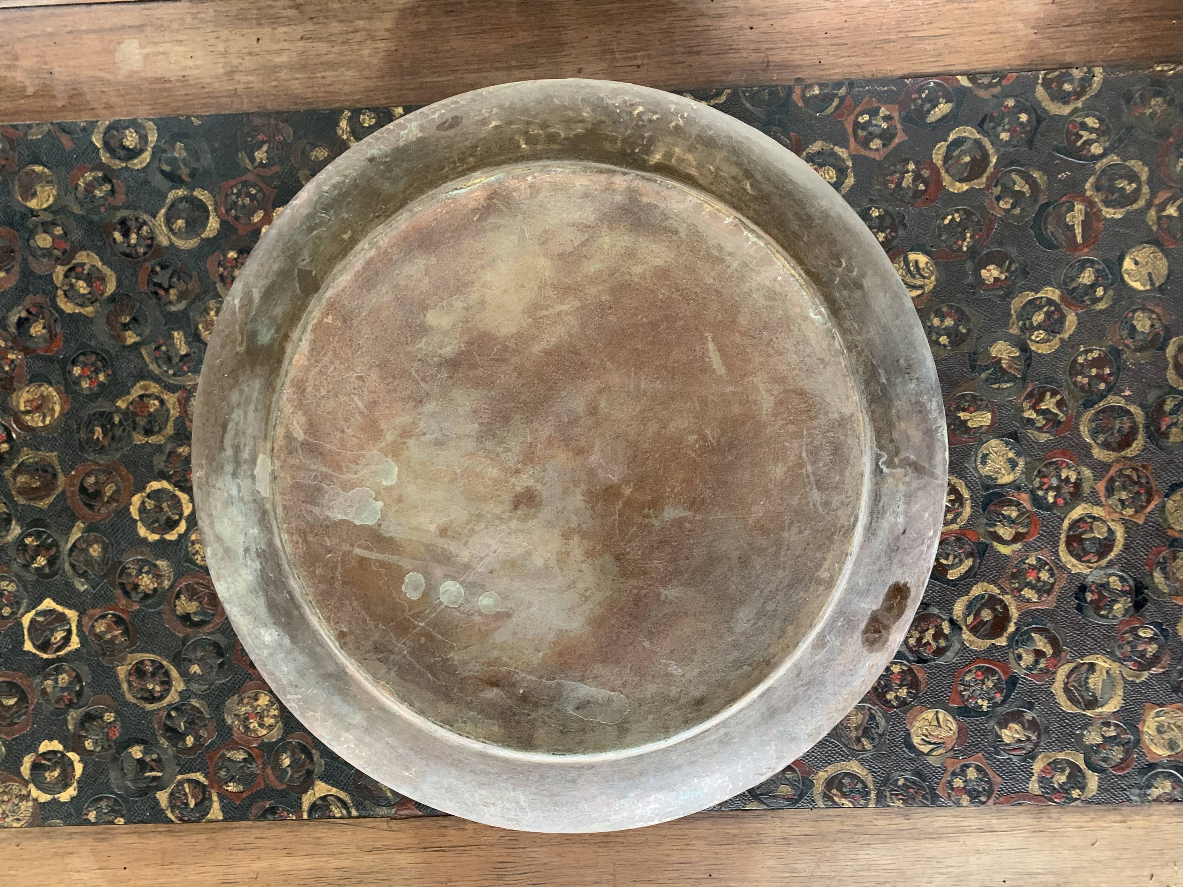 Old copper basin