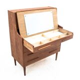 Secrétaire en teck, Danemark, années 1960