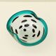 Murano glass catchall with silver inlays, Italy 1960.