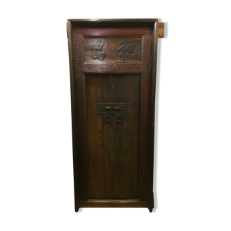 Tibet's massive wooden door