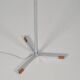 Danish floor lamp designed by Jo Hammerborg for Fog & Mørup 1960s