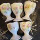Lot of 5 vintage porcelain egg cups.