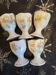 Lot of 5 vintage porcelain egg cups.