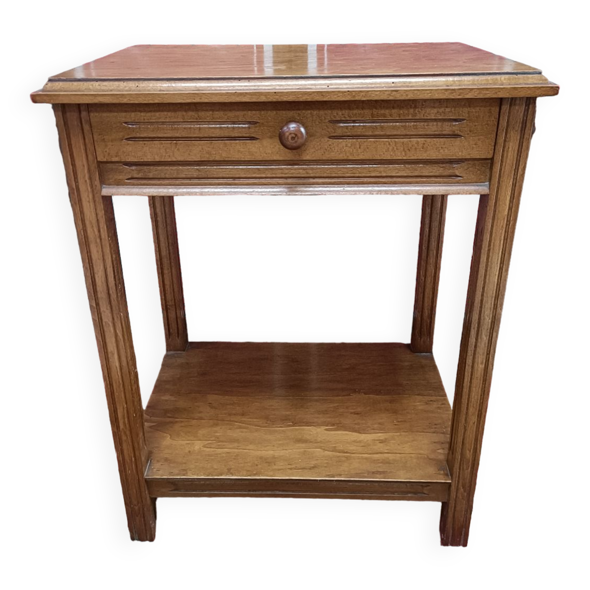 Art-deco bedside table, vintage, made in France