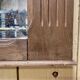Early 20th century beechwood mirror - 143x92cm