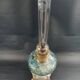Lampe à pétrole verre bleue