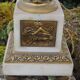 Antique French Marble Bronze Cherub Lamp - Napoleon III Style