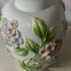 Chaumette Model Hortensias Lamp Base - Barbotine H 40 cm